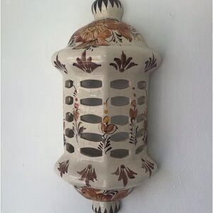 Portuguese Ceramic Wall Sconce